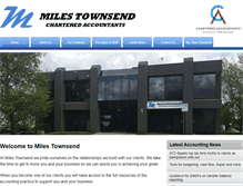 Tablet Screenshot of milestownsend.com